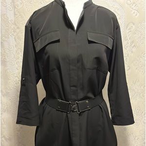 Calvin Klein Shirt Dress. Size S/P. Preowned good condition.
